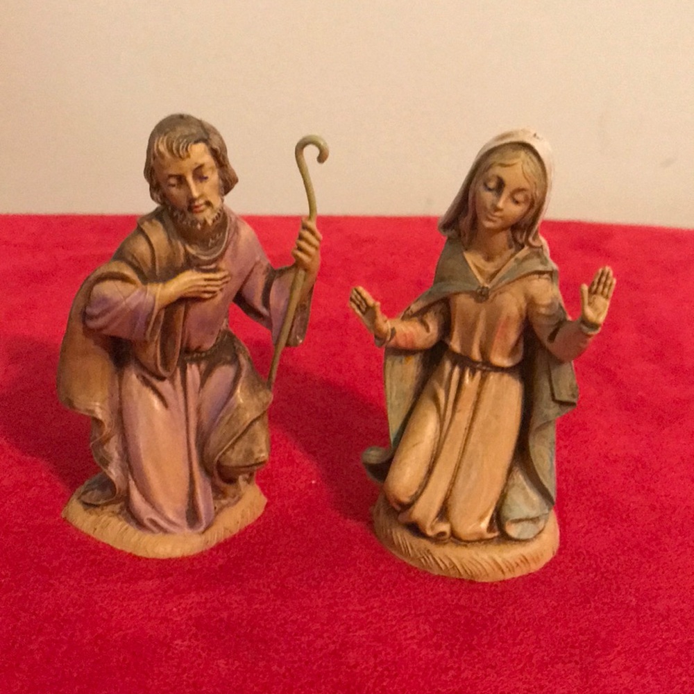 Fontanini Depose Italy Mary and Joseph!